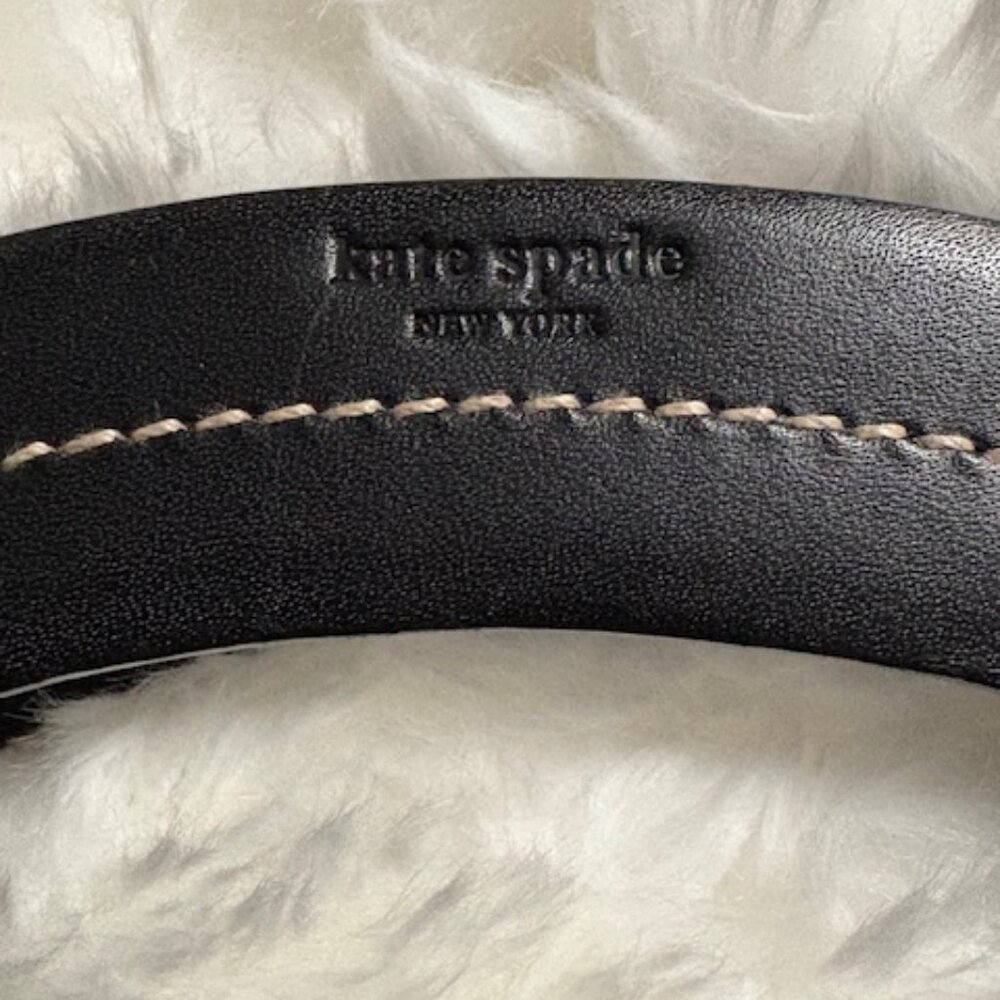 Kate Spade patent leather tote with round leather handles